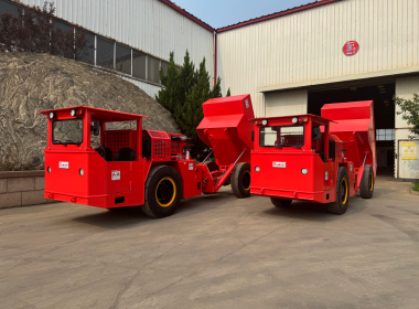 Three customized TU-6 underground trucks were shipped to Mexico 