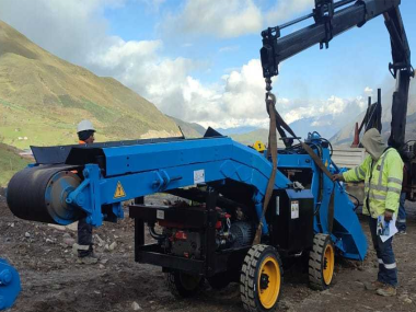 Tuoxing Mucking Loader Successfully Delivered and Commissioned at a Large Mine in Peru