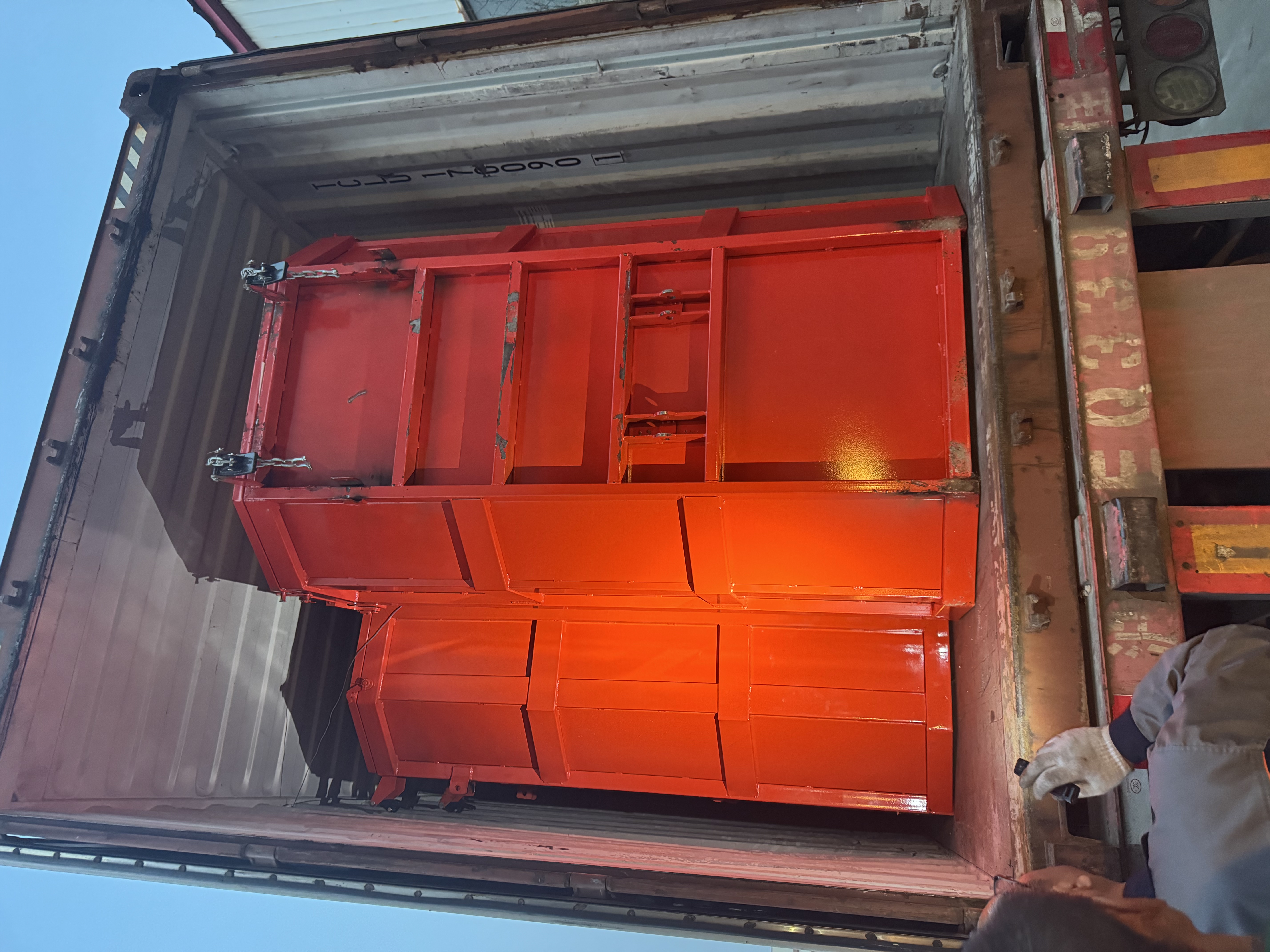 3 ton diesel mini dumper and 1 cubic meter underground loader shipped to Peru (9).jpg
