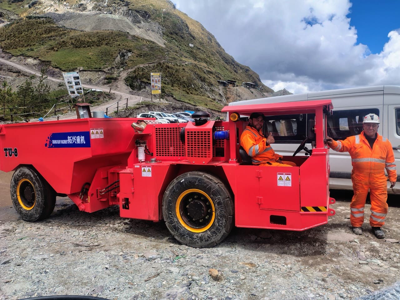 Custom 8T Truck for Peru's Narrow Mine Tunnels