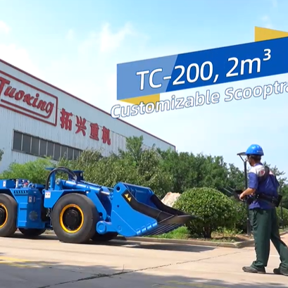 TC-200, 2m³ Customizable Scooptram