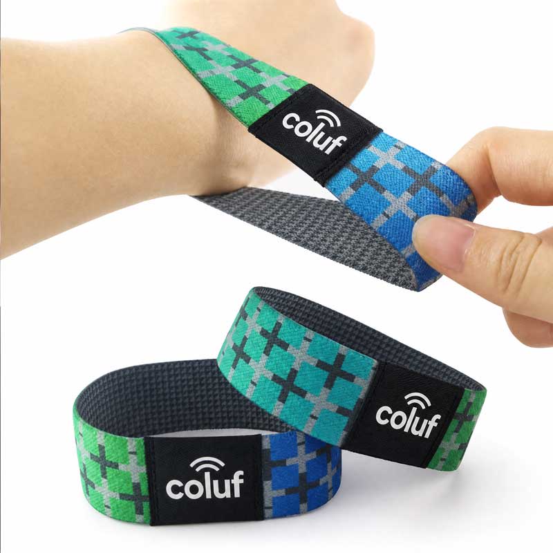 Elastic Fabric RFID Wristbands | Custom Manufacturer & Wholesale Supplier