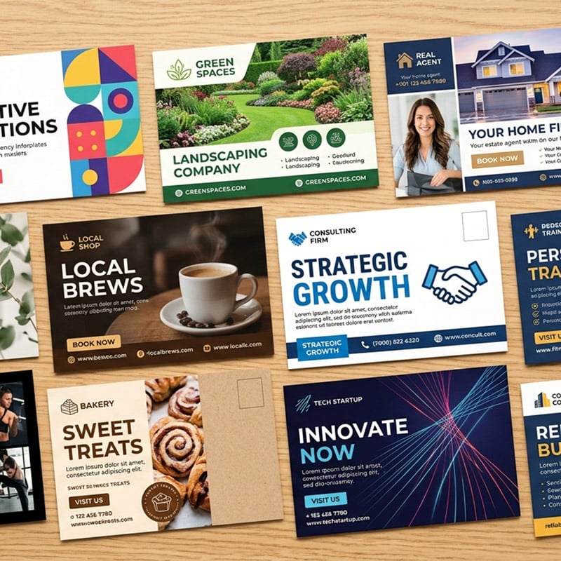 Postcards | Business Postcards | Custom Postcard Printing Supplier