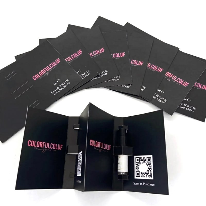 Sample Perfume Tester Packaging | Perfume Sample Paper Cards