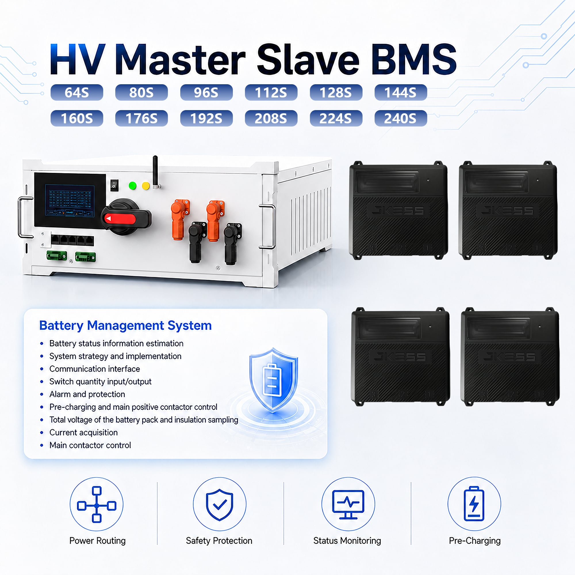100A HV BMS Master