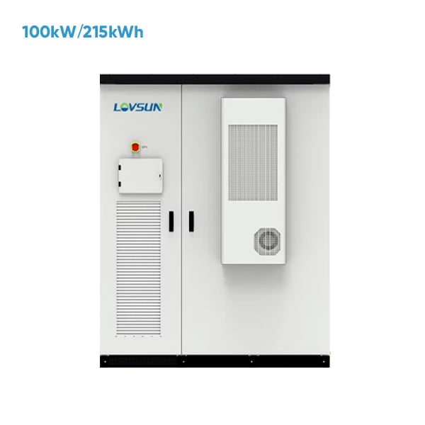 Industrial Commercial Outdoor Cabinet Battery 100kwh 215kwh 372kwh Ess Storage Container 1mw Batterie Solar