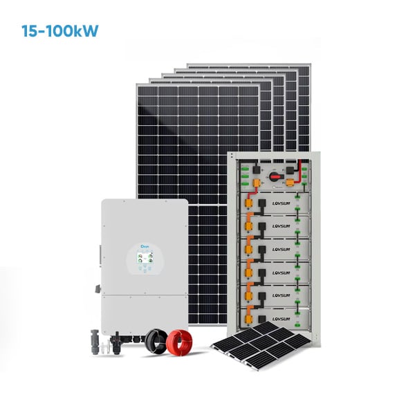 100kw 하이브리드 태양광 시스템 유틸리티 규모 저장 시스템 태양광 1mw Ess 전기 태양광 시스템 세트 에너지 제품