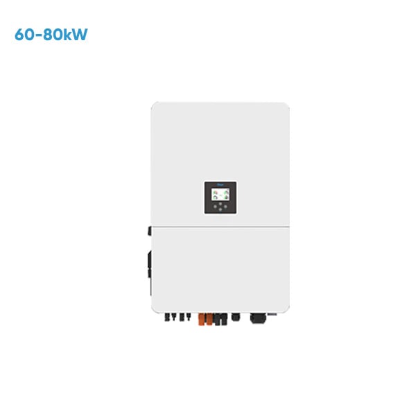 Deye 60kw 75kw 80kw 인버터 SUN-60K-SG02HP3-EU-EM6 삼상 온 오프 하이브리드 Deye 하이브리드 인버터 EU 재고