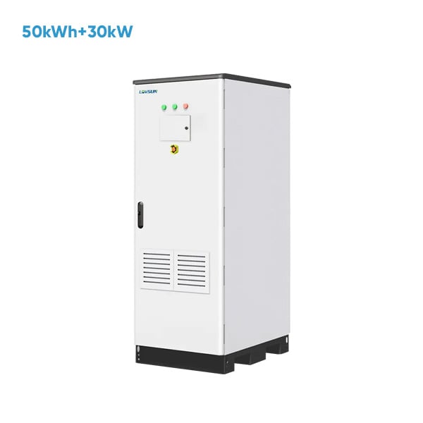 All in One Bess 30kw 50kw Solar Lifepo4 Battery Outdoor Cabinet Ess 50kwh 100kwh Hybrid Solar Energy Storage System