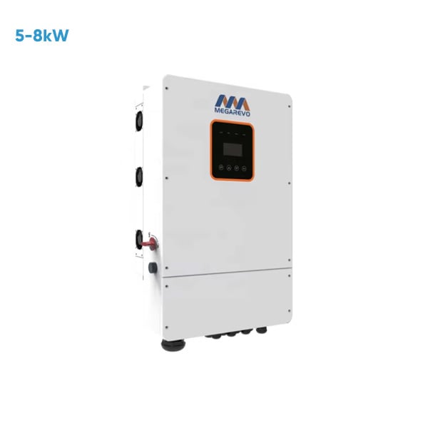 인기 제품 Megarevo 하이브리드 태양광 인버터 8KW 리튬 이온 배터리 호환