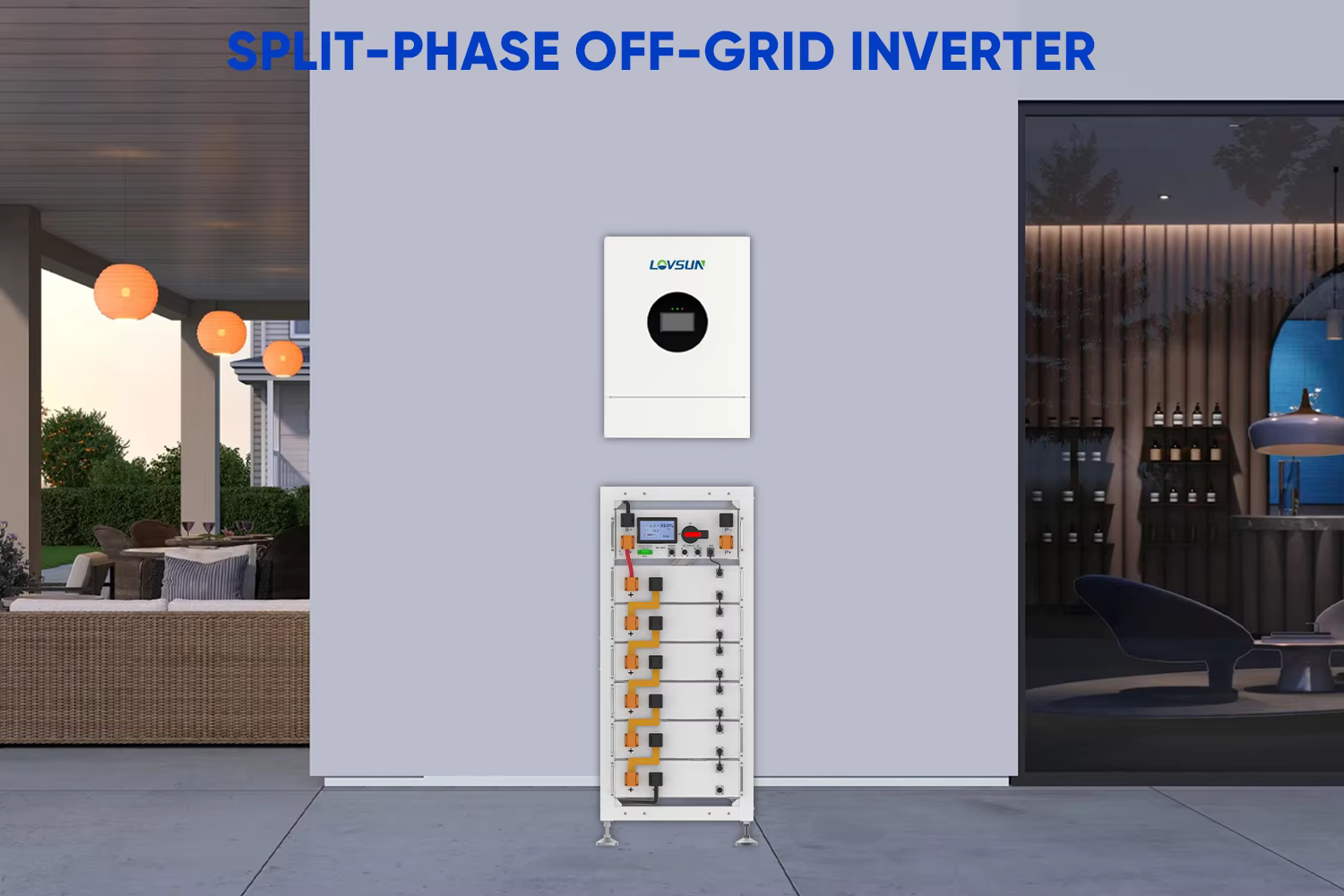 US/EU Standard 8kw 10kw 12kw Off Grid Inverter Split Phase 110v 120v 220v 240v Solar Inverters  details