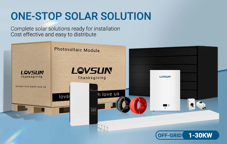 Complete Set 3kw 5kw 10kw Solar Panels Power System Off Grid 5000 Watts Solar Home System supplier
