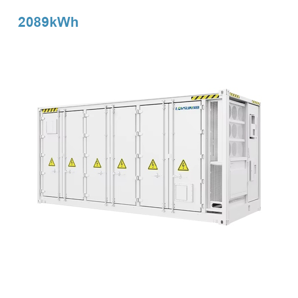 Lovsun LifePO4 Lithiová Baterie Solární Systém ESS Kontejner 2 MWh