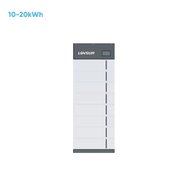 Lovsun 10kwh 20kwh 고전압 에너지 저장 배터리 가정 집합 설치 쉬운 가정용 태양광 발전 시스템