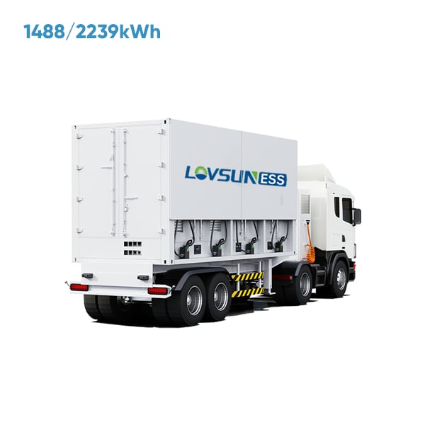Bess 야외용 1MW 1000kWh 500kW 20ft 리튬 태양광 배터리 1500kWh 액체 냉각 Lifepo4 시스템 에너지 저장 컨테이너