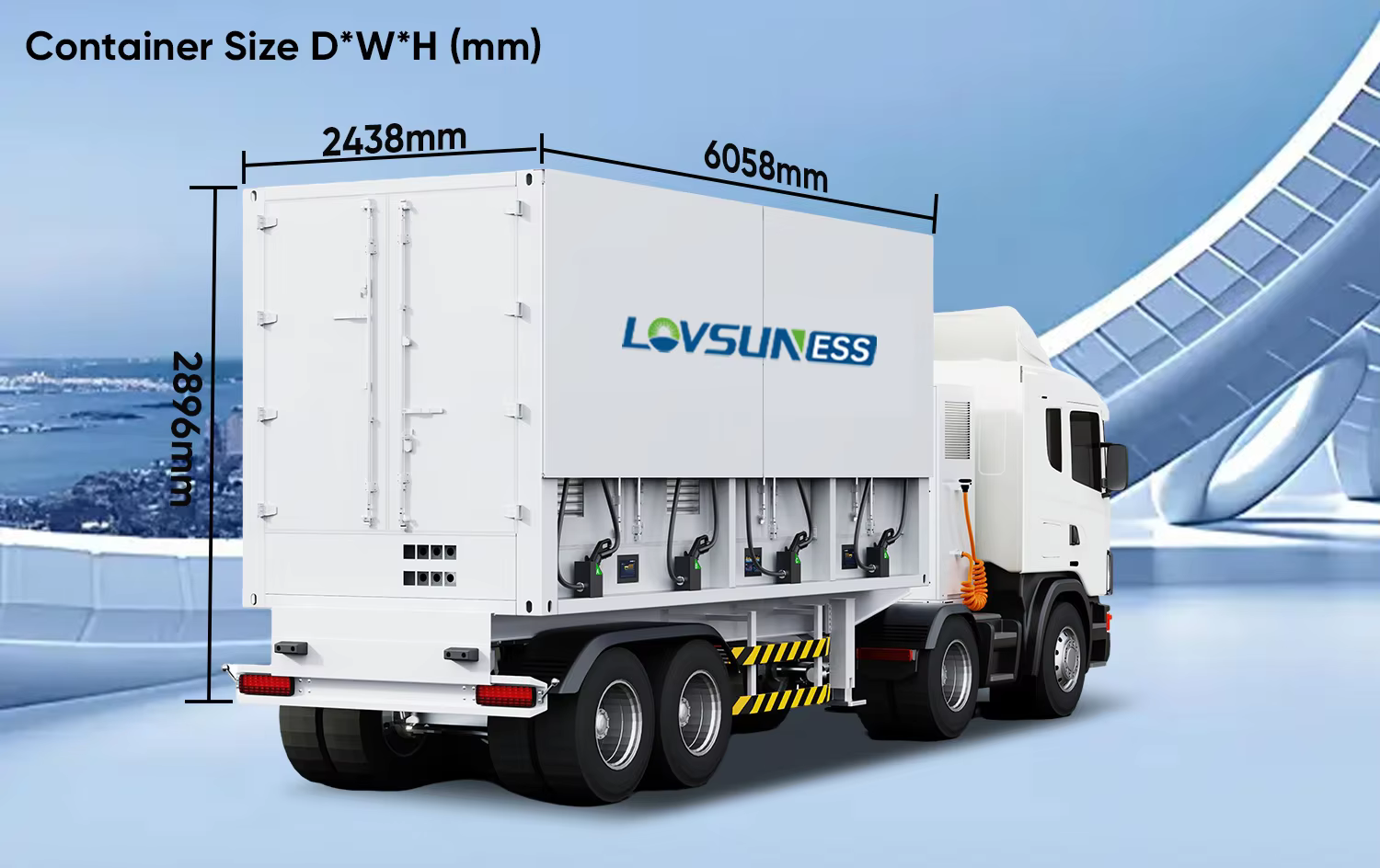 Bess Outdoor 1mw 1000kwh 500kw 20ft Lithium Solar Battery 1500kwh Liquid Cooling Lifepo4 System Energy Storage Container factory