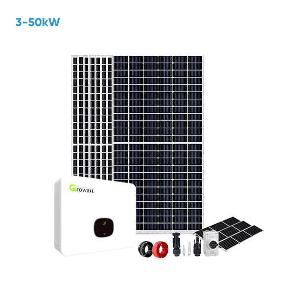 로브선 광전 온그리드 시스템 5kW 10kW 15kW 20kW 30KW 일체형 가정용 태양광 에너지 시스템