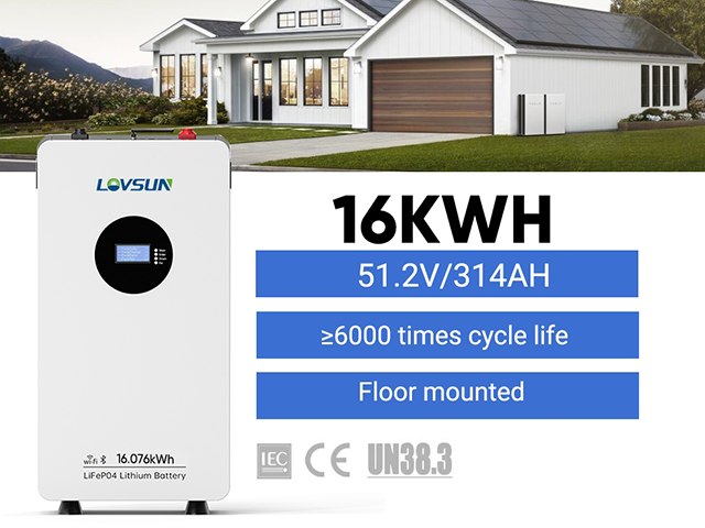 동영상 소개: 로브썬 51.2V 314Ah 16kWh 리튬철인산(LiFePO₄) 배터리