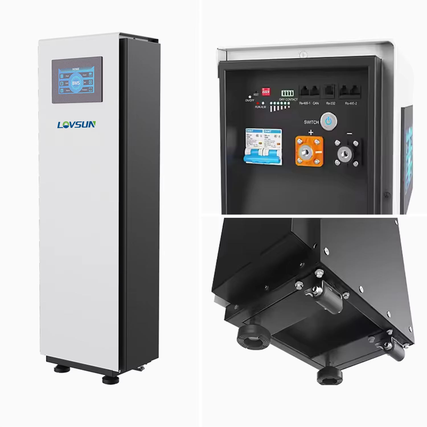 Low Voltage 51.2v Batterie Lithium 15kwh 14.3kwh IP55 200A Battery 15kw for Solar Power System Home Energy Storage manufacture