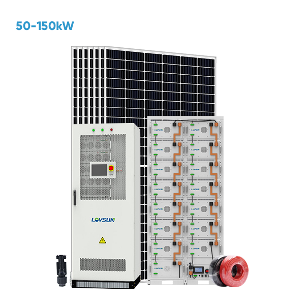 Lovsun ESS Solution on Off Grid Complete 50kW 100kW 150kW 200kwh 300kwh Solar Energy Storage System Battery 