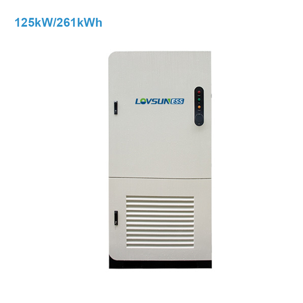 All in One 125kw 261kwh IP54 Liquid Cooling ESS Cabinet