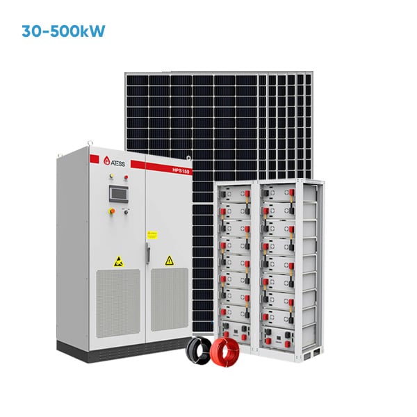100kw 300kw Outdoor Lithium Battery Solar Wind Power Hybrid Container Storage System On/off Grid For Commercial And Industrial