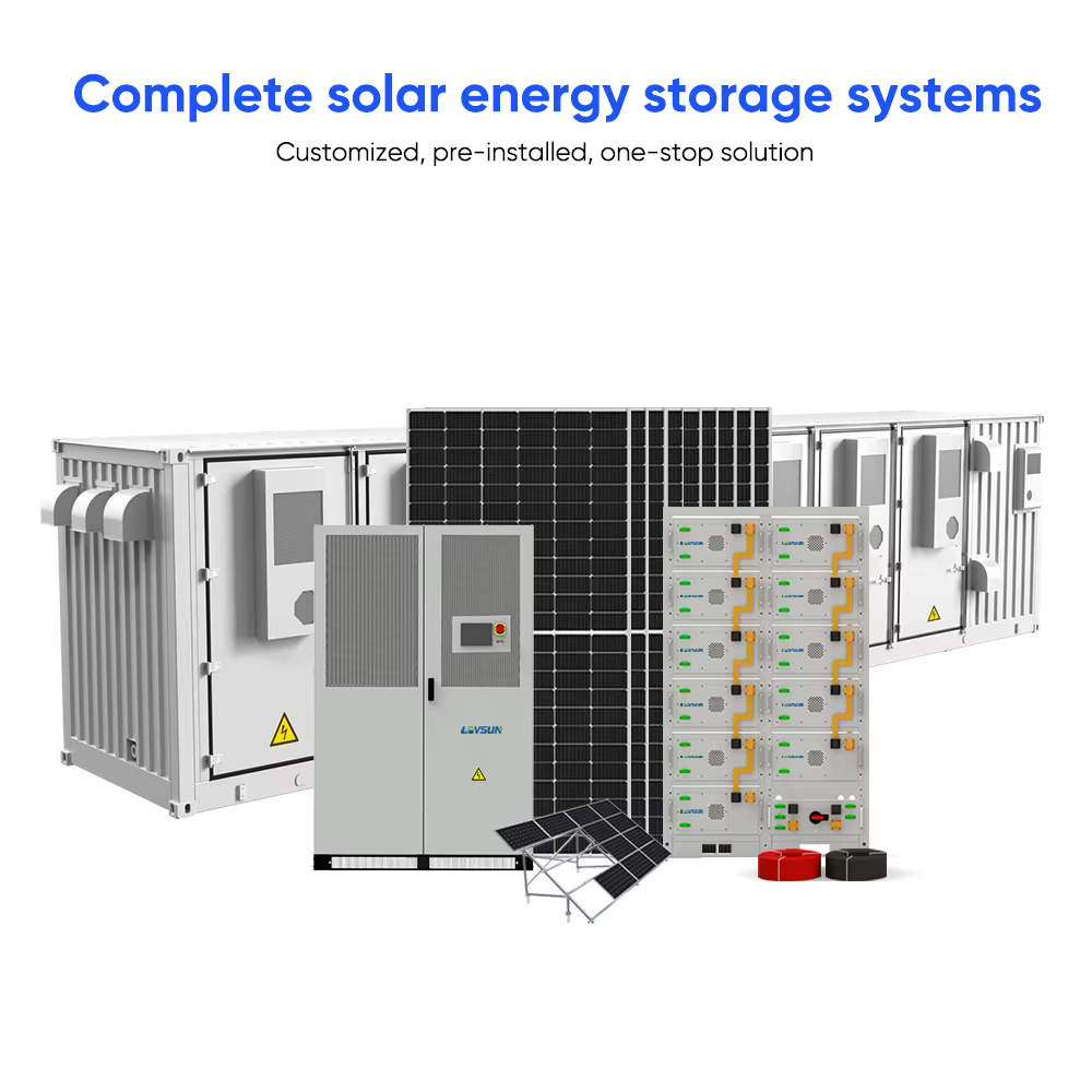 Large Solar Power Plant Hybrid Inverter Energy Storage 500kw 250kw 150kw 100kw 50kw Inverter for High Voltage Energy System factory