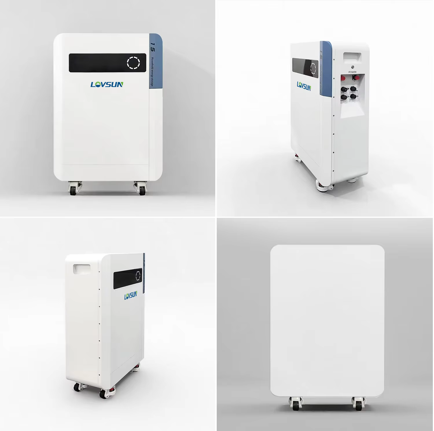 Lovsun Solar System Batteries Lithium Lifepo4 51.2V 100ah 200ah 300ah 15kwh Energy Storage Battery factory
