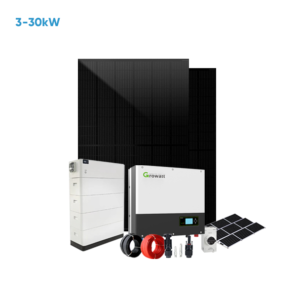 Complete Set Solar Panel Power System 8kW 10kW 15kW 20kW Solar Energy Residential Hybrid Off Grid Solar System