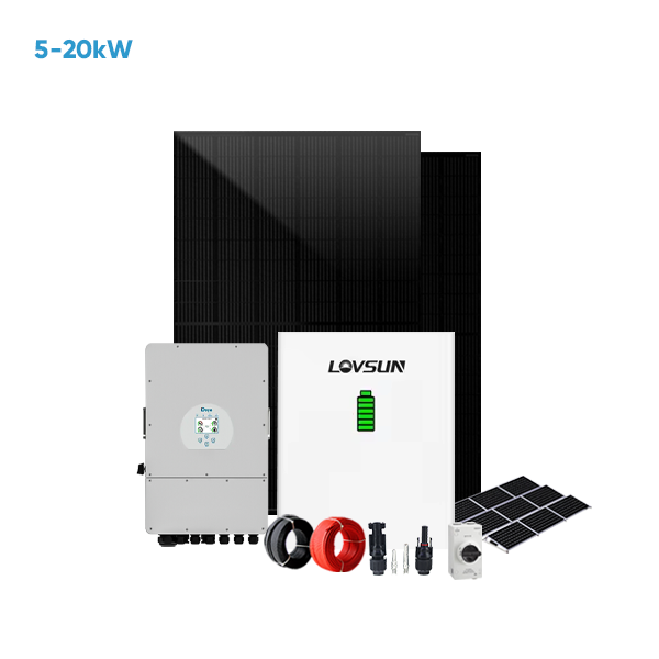 Germany Stock Three Phase deye inverter 3.6kw 5kw 8kw 10kw 15kw 20kw Hybrid  off grid home Solar Energy Storage System