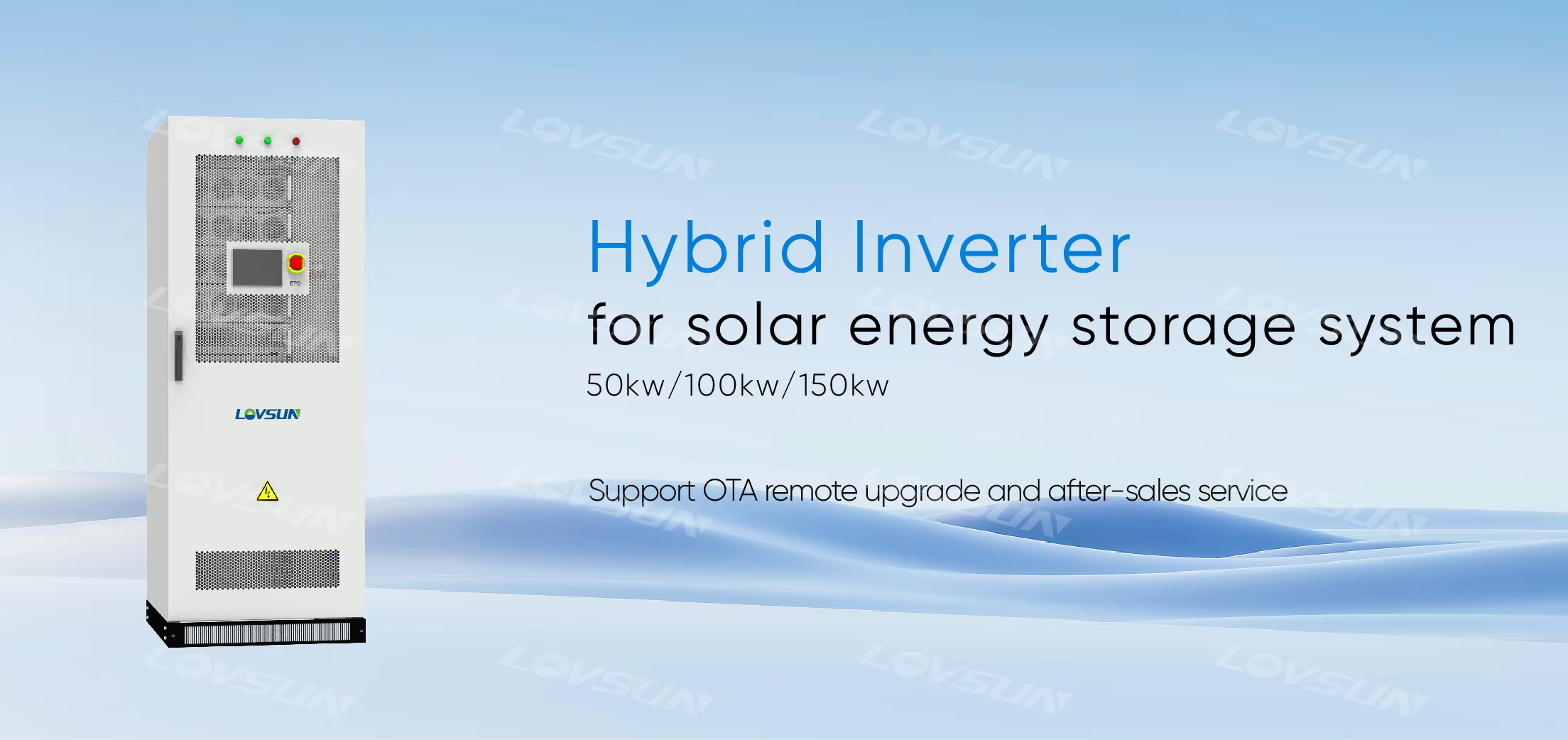 3 Phase 380V Inverter Solar Hybrid System 50kW 100kW 150kW String Hybrid Solar Inverter for Solar Energy Systems details