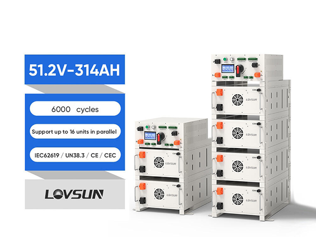 동영상 소개: 로브썬 51.2V 314Ah 고전압 랙 마운트 배터리