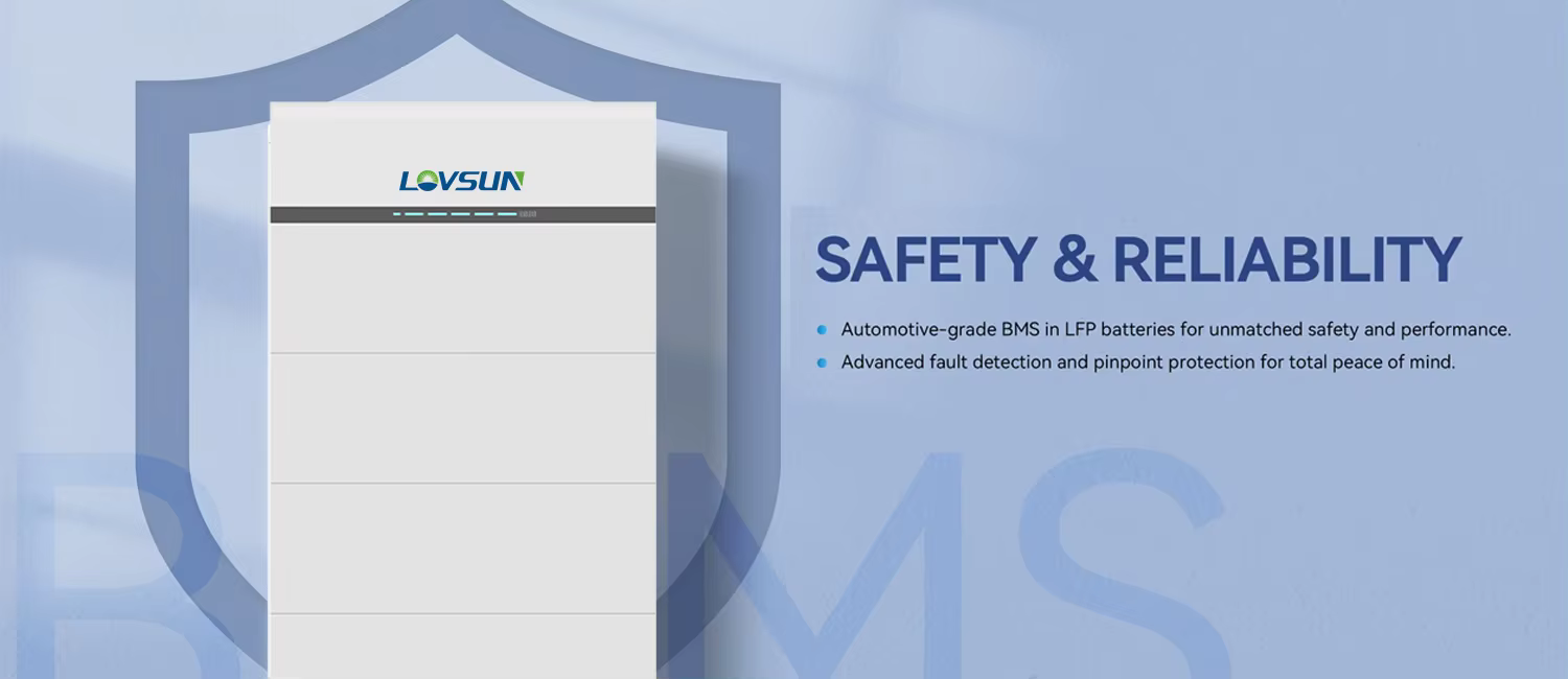 Lovsun High Voltage Lithium Battery Stacked 10kwh 15kwh 20kwh 25kwh Solar Energy Storage Battery details