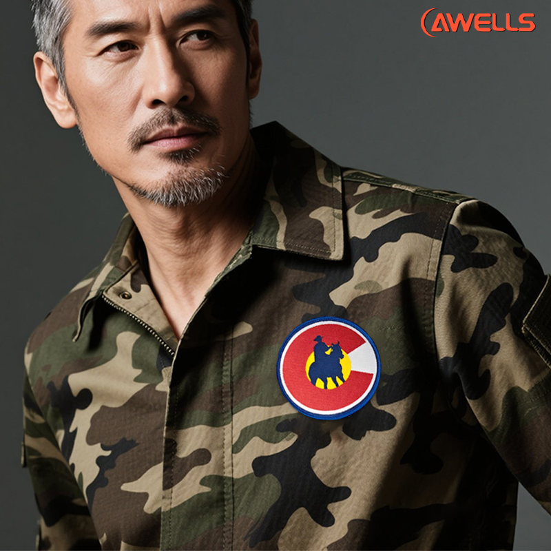 Professional Woven EMS Patches For Medical Uniforms AWELLS