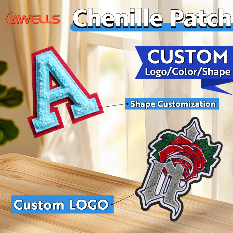 Chenille Backpack EMS Patches For Medical Crew – High-Visibility First Responder Badges By AWELLS For Safety Gear