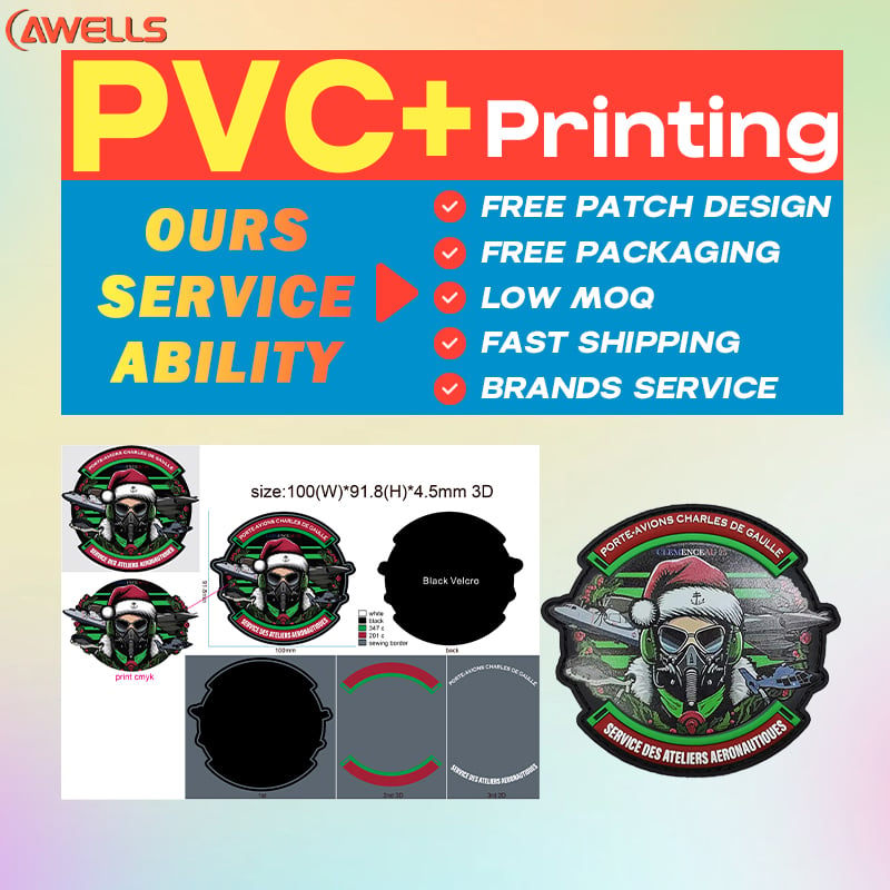 Thin Lightweight PVC Patches For Summer Hats Breathable AWELLS