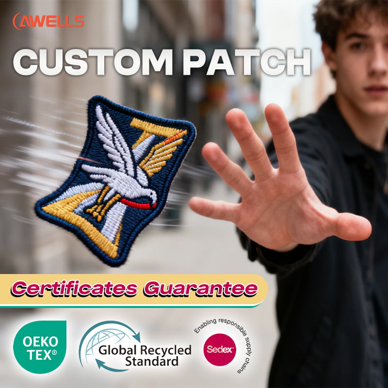 Animal Shaped Patches For Denim And Shoes – 3D Embroidered Wildlife & Pet Designs By AWELLS For Unique Style