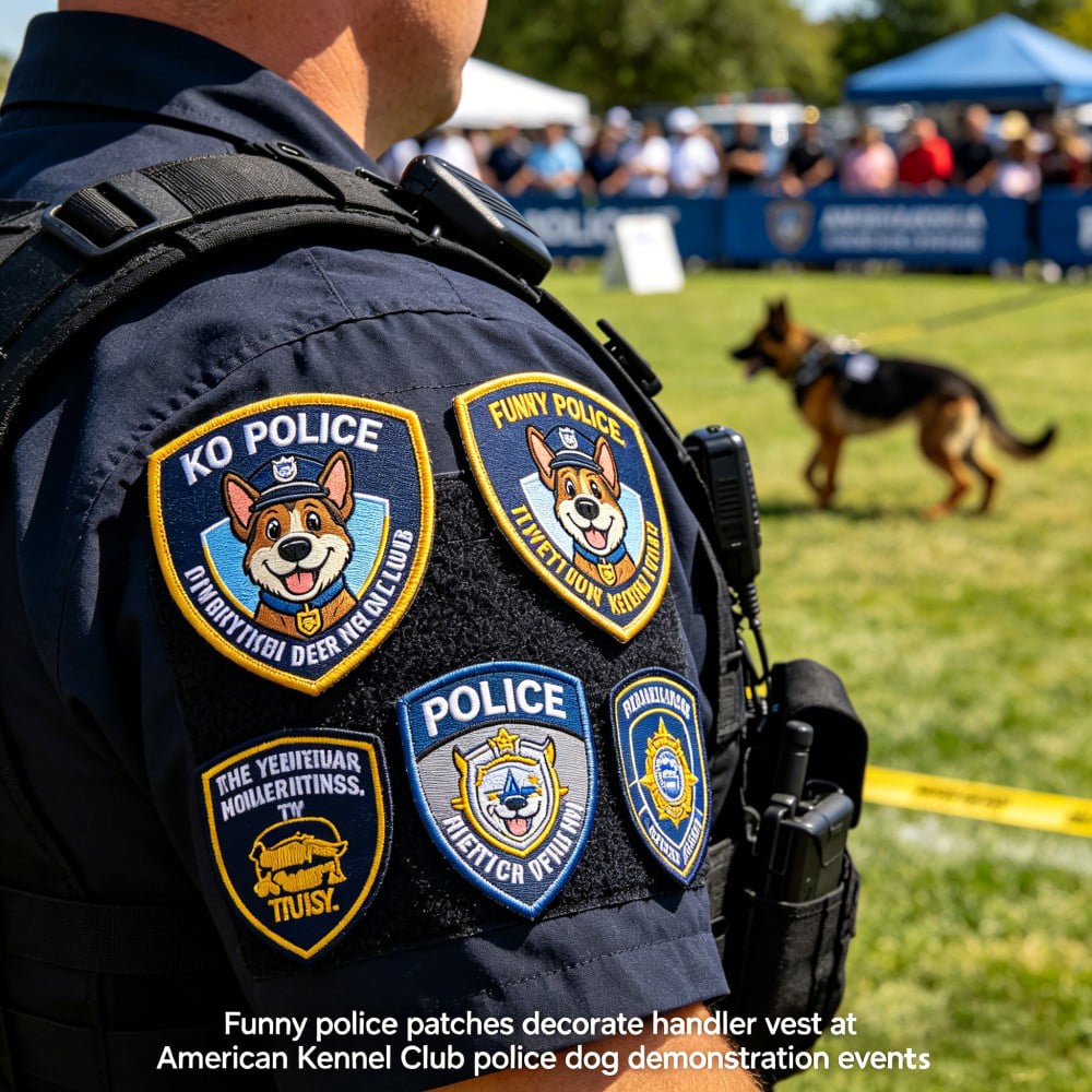 How to Store Custom Police Patches Properly?