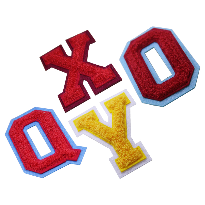 chenille sorority soccer patches for team fans  custom greek letter badges by awells for sisterhood  sports-7