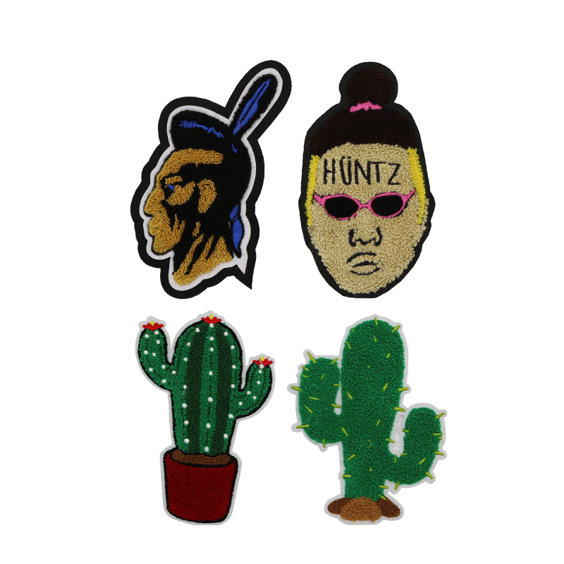 fashionable popular styles of embroidery patches for denim jackets awells-6