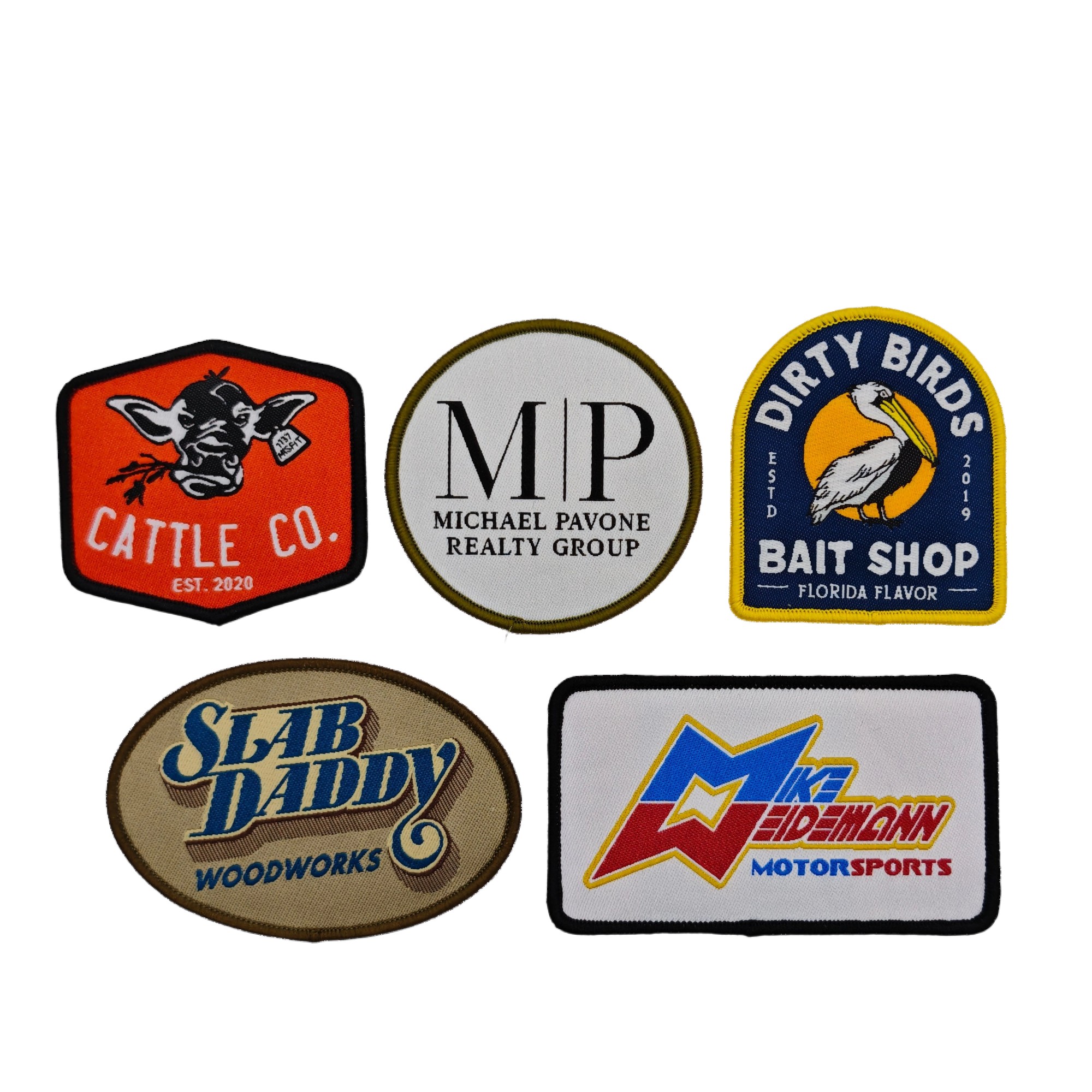 custom embroidery keychain for luggage and travel bags with airplane design double sided fabric key tag oem odm awells-7