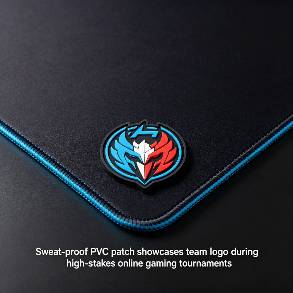Custom PVC Patch with 3D Soft Rubber Team Logo for Esports Gear Gaming Accessories Promotional Merchandise OEM ODM AWELLS