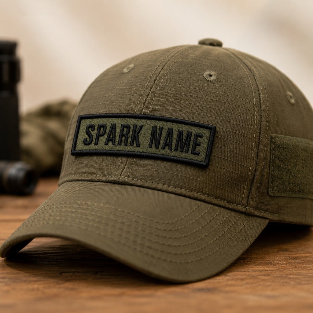 On the hat