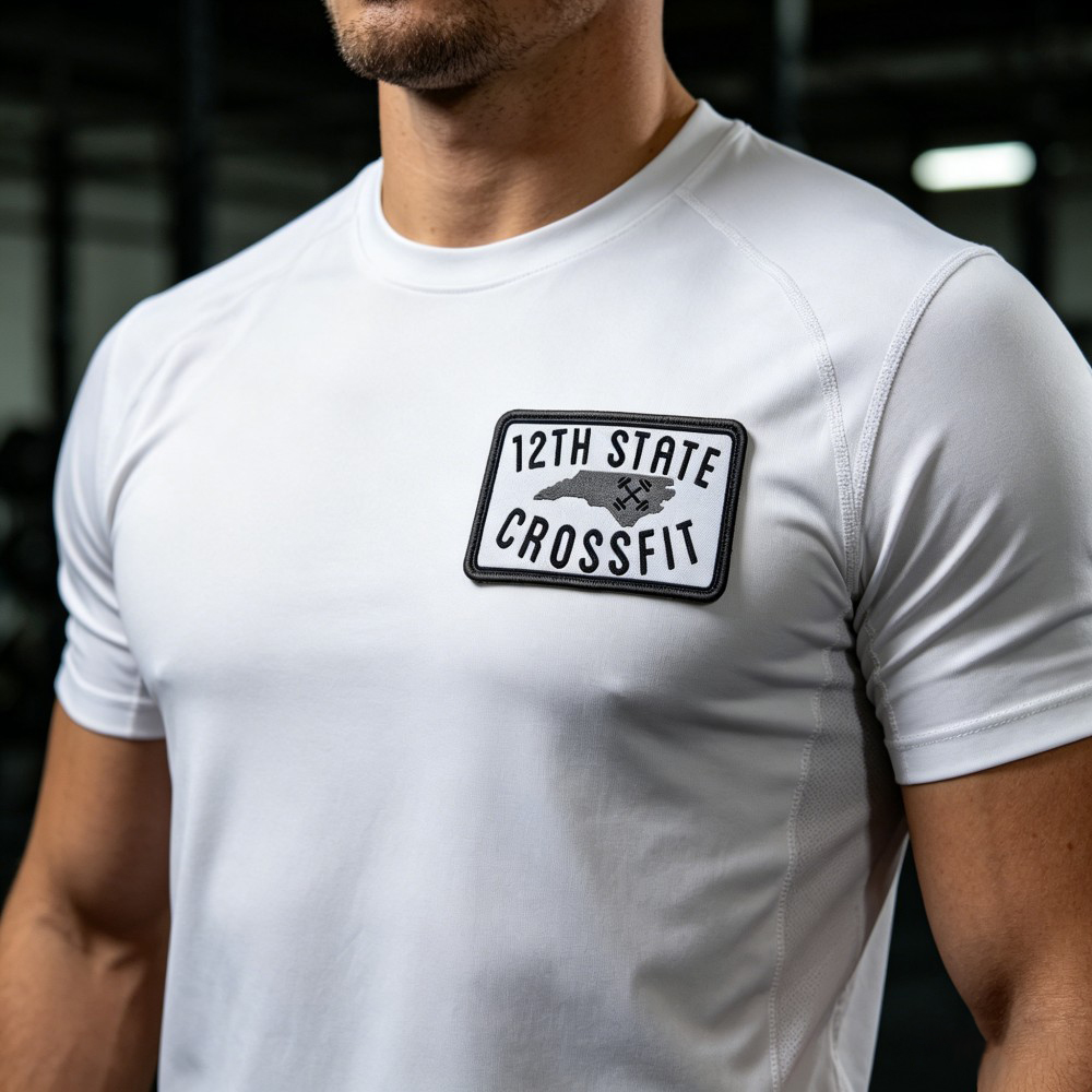 custom iron on logo patches for company uniforms awells-7