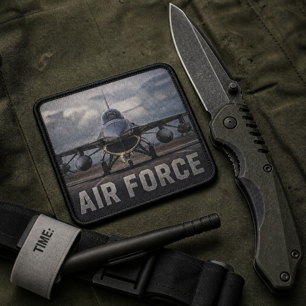 Custom Aircraft Dye Sublimation Patch with Photo Detail for Aviation Clubs Flight Gear and Outdoor Bags AWELLS