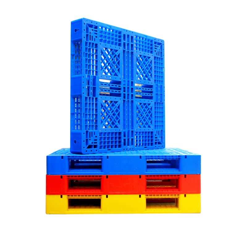 Heavy-Load Stackable Plastic Pallet for Warehouses