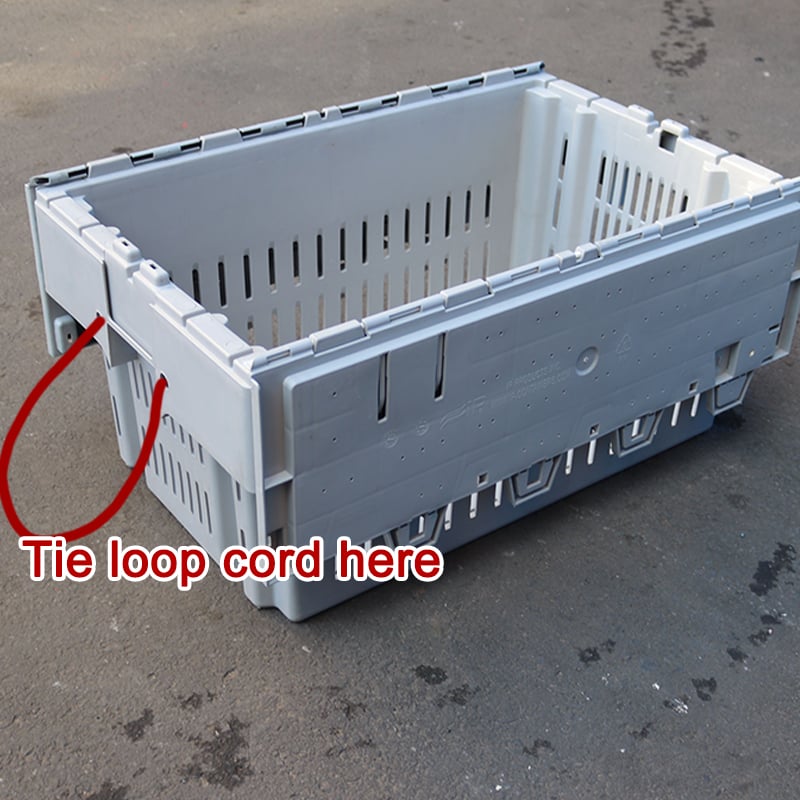 Heavy-Duty Stackable Crates for Live Lobster, Crab & Seafood