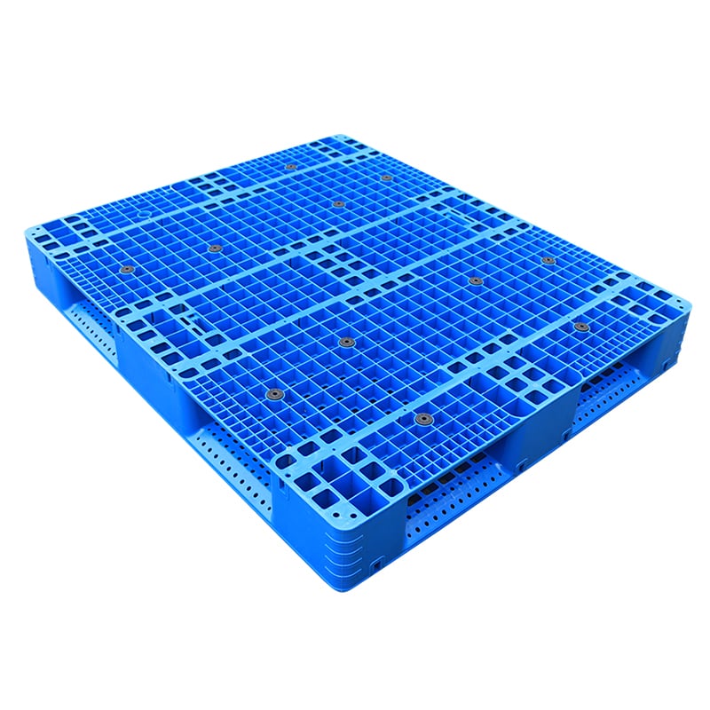 Double-Face Plastic Pallet for Floor Stacking