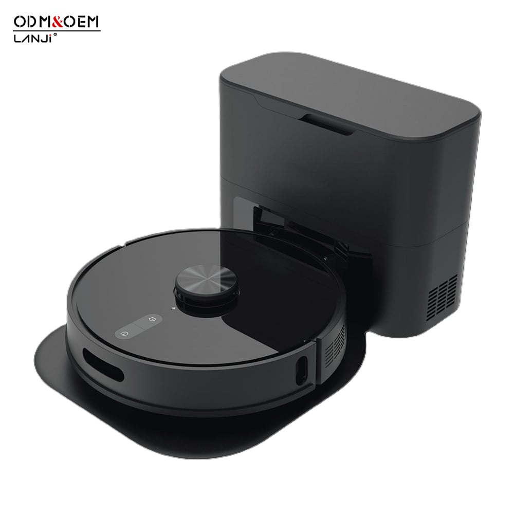 RC330B Smart-Roboterstaubsauger mit Akku, automatischer Roboter-Staubsauger und Wischmopp zum Kehren und Reinigen, Kunststoffmaterial