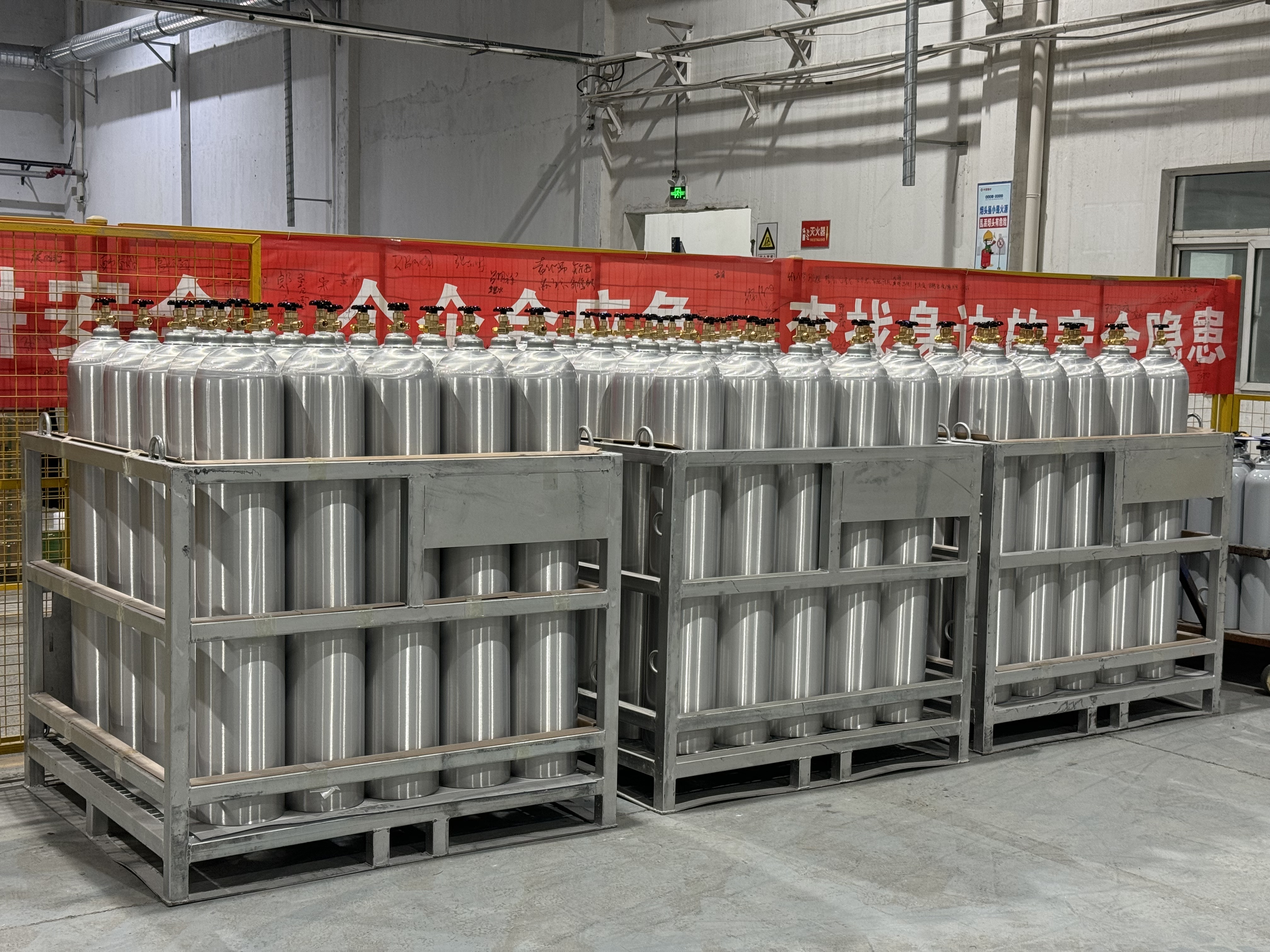 The high-quality, corrosion-resistant cylinder for safe gas handling
